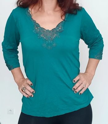 Haut casual émeraude taille xl