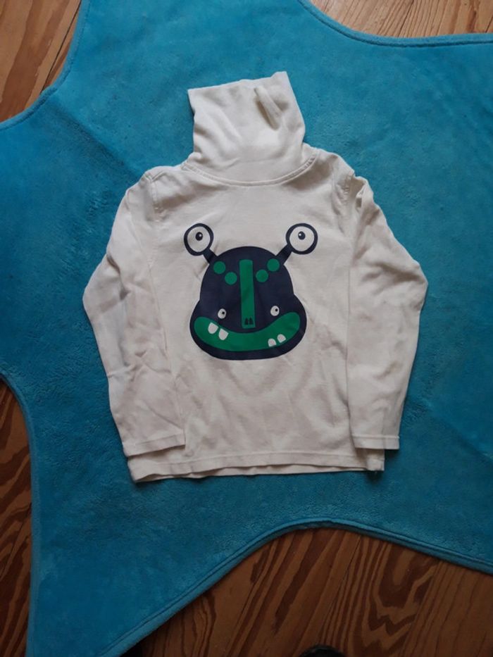 Sous-pull col montant Du pareil au même 4 ans
