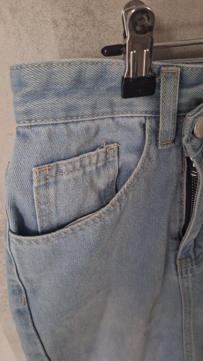 Jupe en jean denim asymétrique - photo numéro 5
