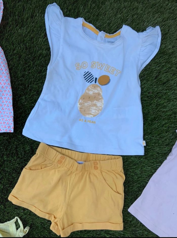 Ensemble vêtements bébé fille 12 mois - photo numéro 5