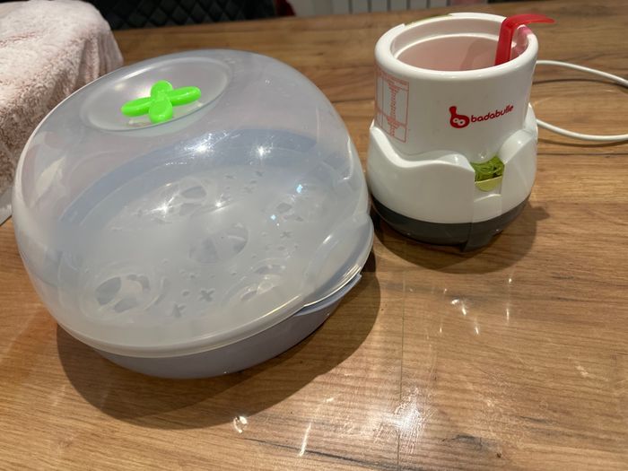 Lot de stérilisateur tigex et d’un chauffe-biberon badabulle - photo numéro 5