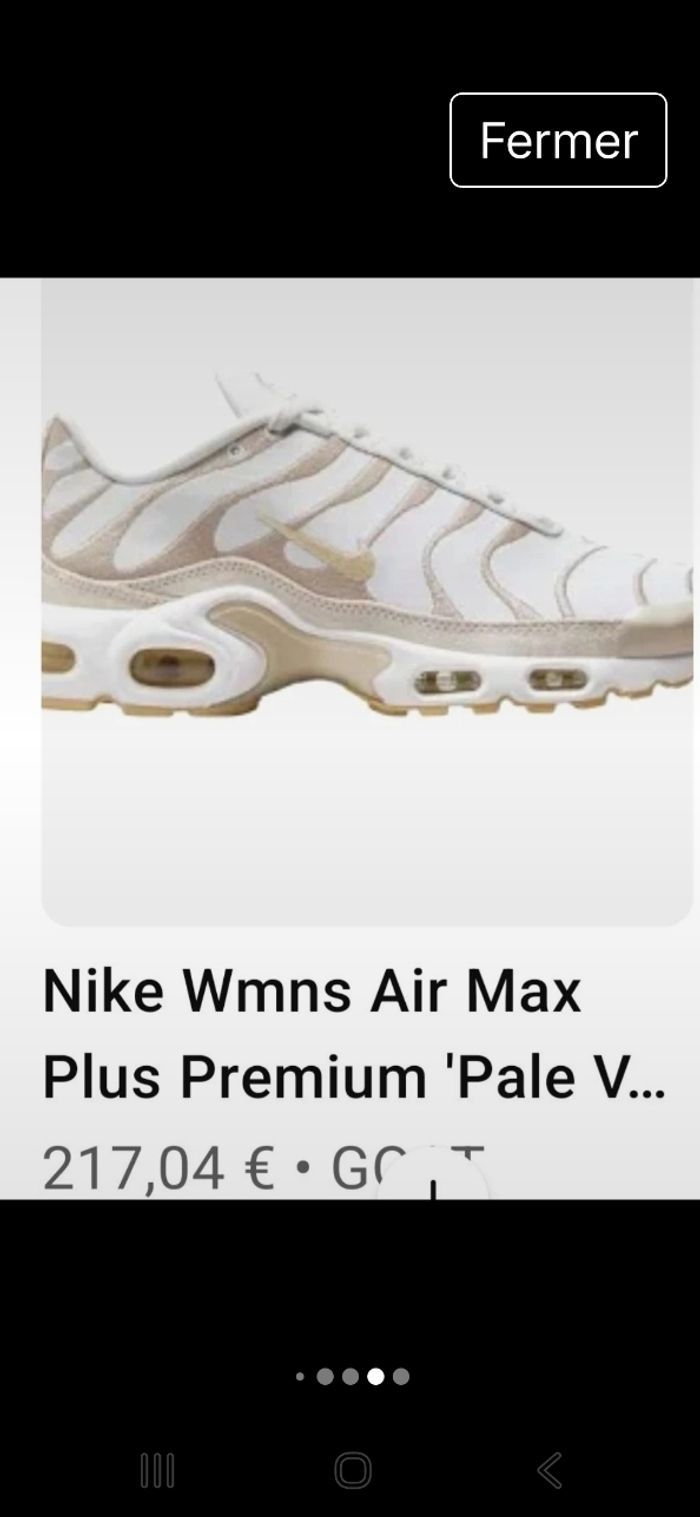 Nike Air Max Premium Pale Vanilla 37.5 - photo numéro 9