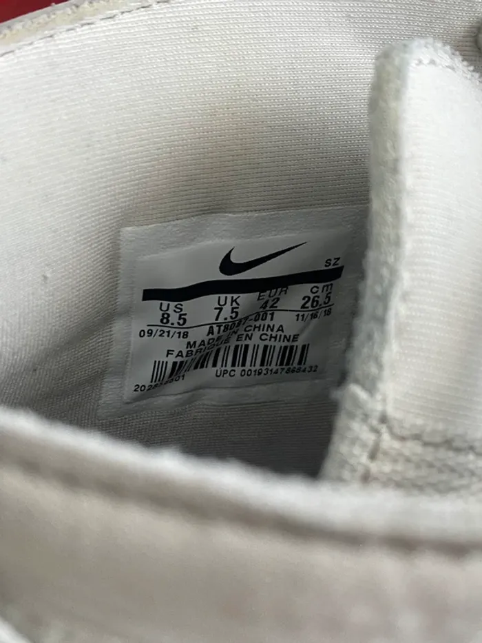 Nike air Fear Of God raid light bone - photo numéro 17
