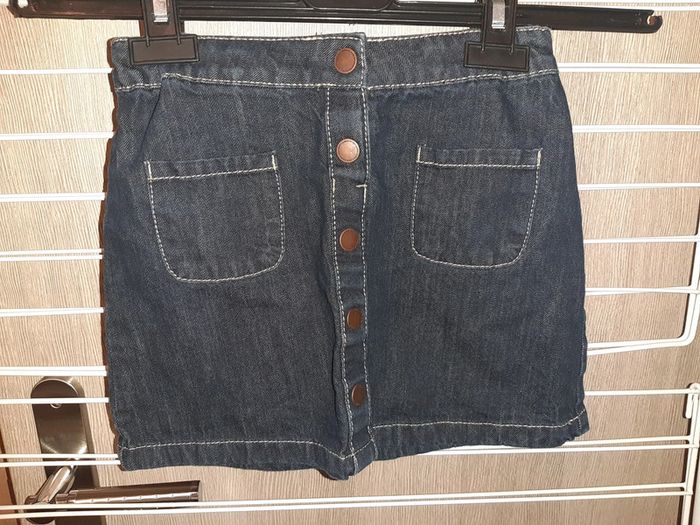 Jupe en jean à pressions 6ans