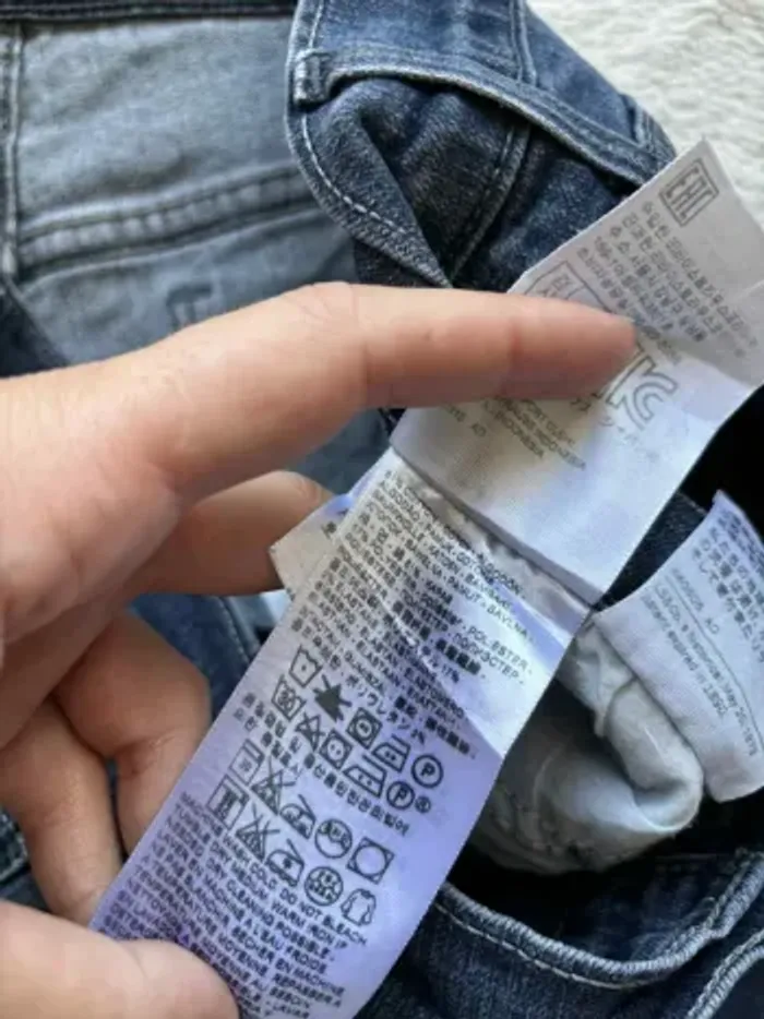 Jean Levi’s 505 Straight femme – taille 42/44 XL/2XL bleu foncé mi taille Modèle US rare - photo numéro 9