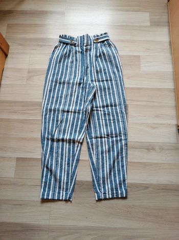 Pantalon taille élastique 2 poches