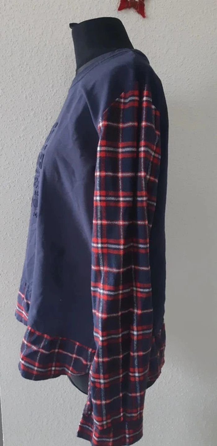Pull chemise a carreaux taille XL - photo numéro 5