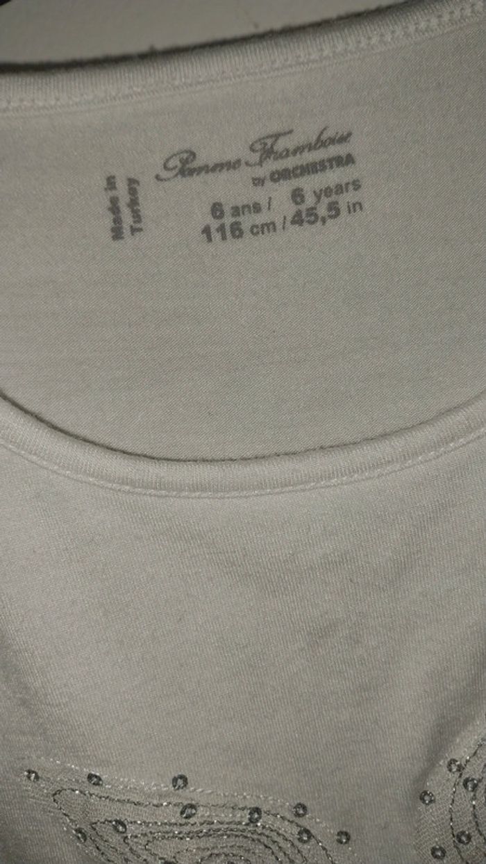 Ensemble printemps été fille Orchestra 6 ans fille très bon état - photo numéro 6