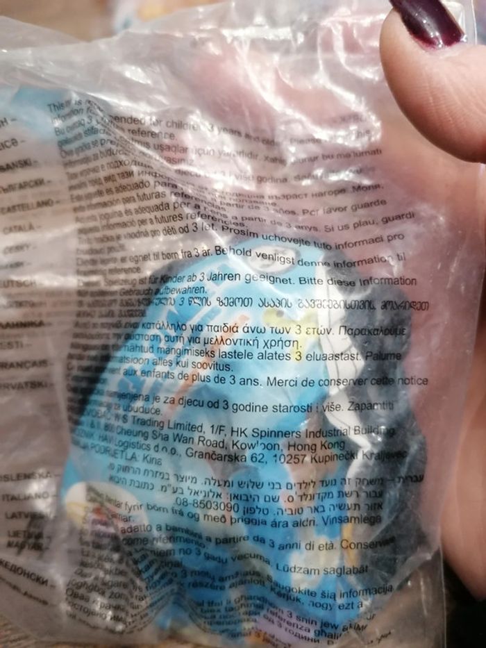 Capitaine Gutt Happy Meal Age de glace - photo numéro 2