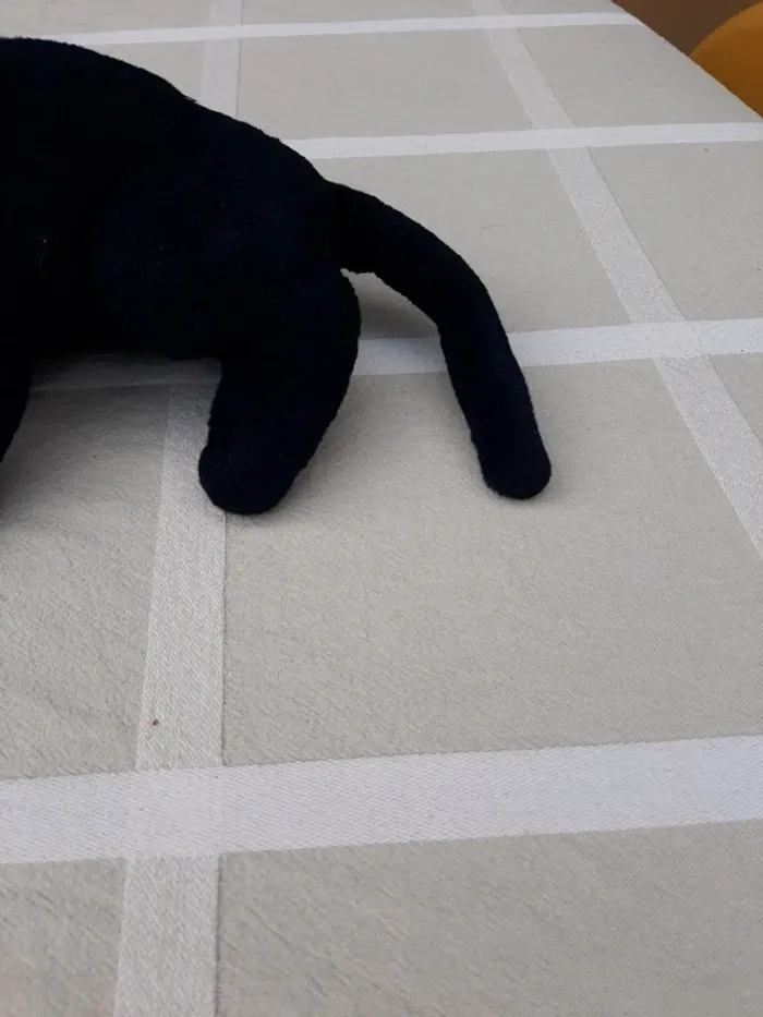 Peluche panthère noire - photo numéro 2