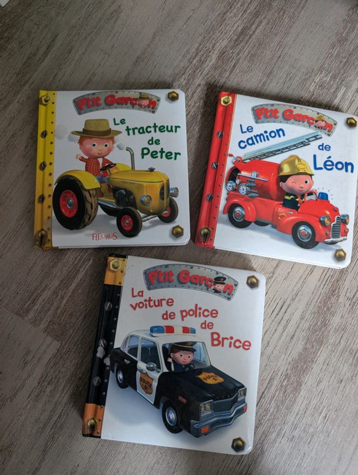 Lot livres p'tit garçon