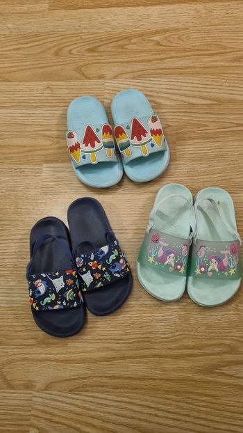 Sandale claquette nu pied chaussures 