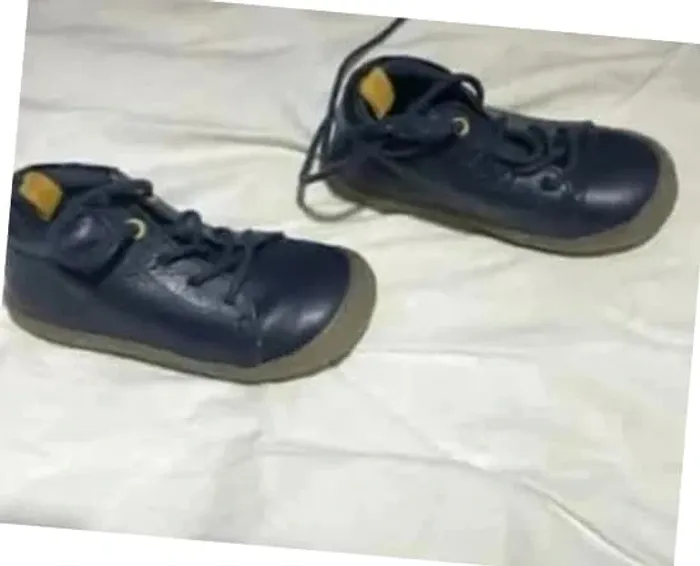 Chaussures garçon Obaïbi T 22 bleu marine - photo numéro 3