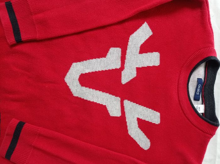 Pull renne rouge Okaïdi 6 ans - photo numéro 2