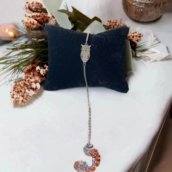 Splendide bracelet hiboux