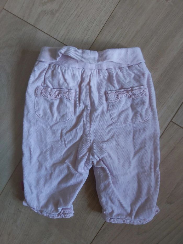 Pantalon épais fille Petit Kimbaloo 3 mois (78) - photo numéro 3