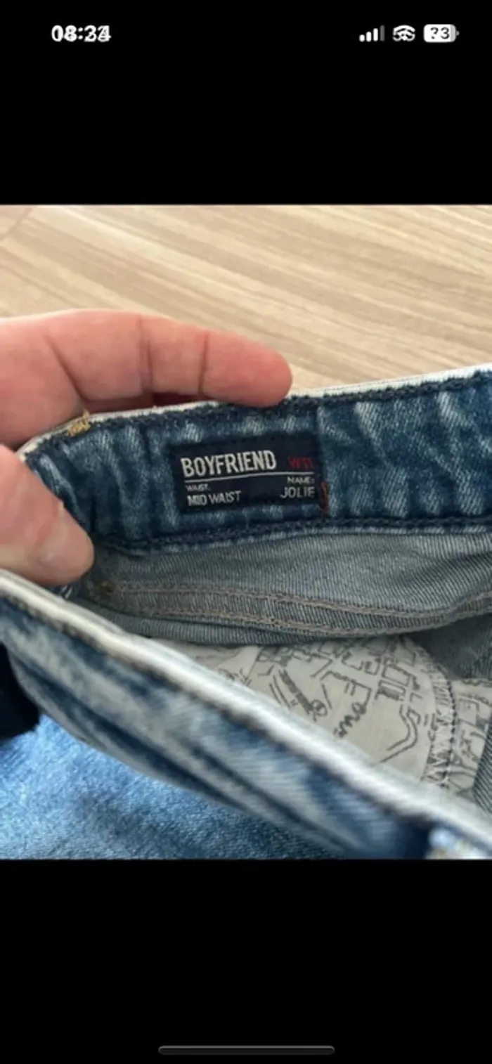 Jean boyfriend pépé jeans - photo numéro 7