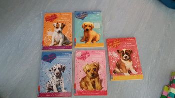 Lot de 5 livres Les chiots magiques
