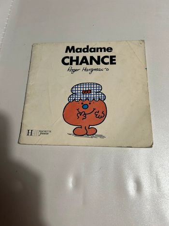Livre Monsieur madame années 90. Mme chance