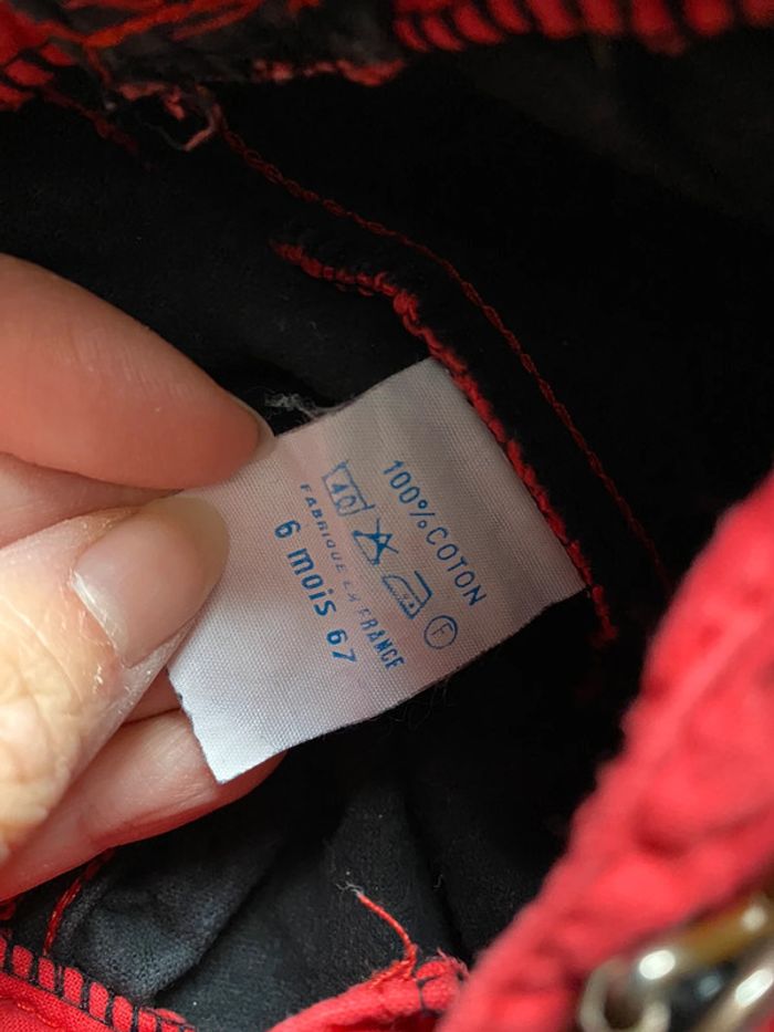 Pantalon à bretelles Le Dauphin Taille 6 mois - photo numéro 4