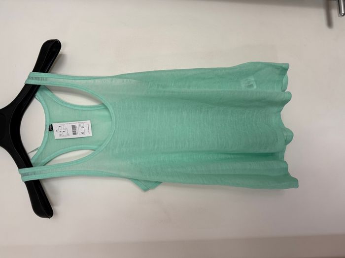 Débardeur vert menthe taille S
