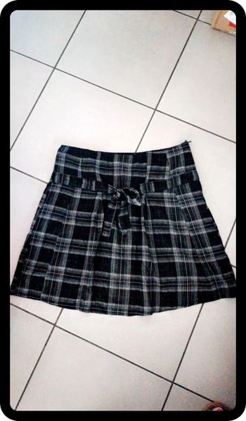 🔥 JUPE patineuse à carreaux