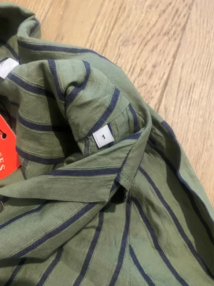 Combinaison short kaki Sandro taille 1 - photo numéro 4