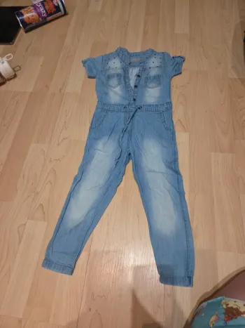 Combi pantalon jean in extenso 3ans