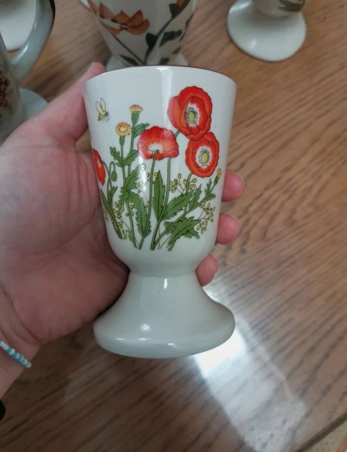 Lot de 9 Mazagran tasse vintage - photo numéro 3
