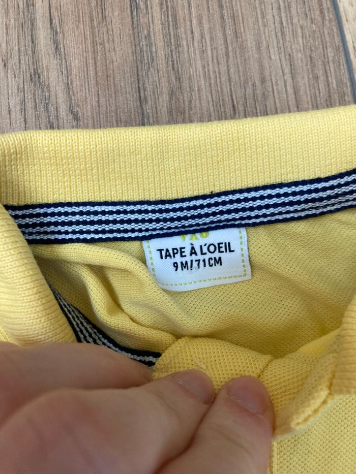Polo jaune - photo numéro 3