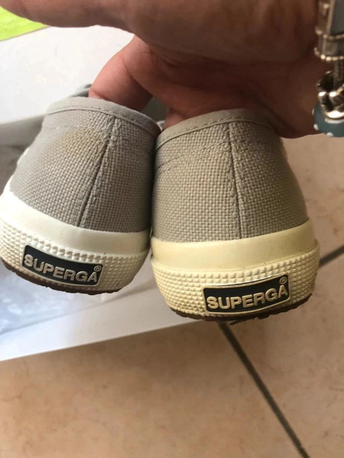 Baskets grises Superga 36 - photo numéro 5