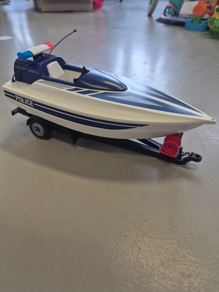 Playmobil Bateau avec sa remorque - photo numéro 2