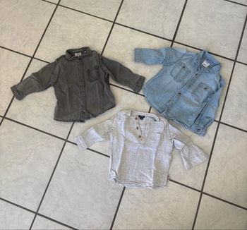Lot chemise Zara