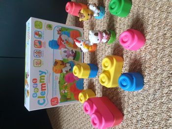 Blocs souples Clemmy soft - Les animaux de la ferme CLEMENTONI