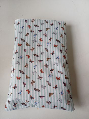 Pochette à livre petit format papillons et traits