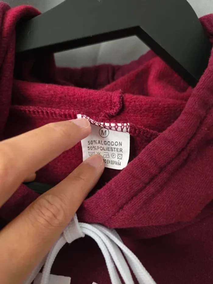 Sweat bordeaux - photo numéro 3