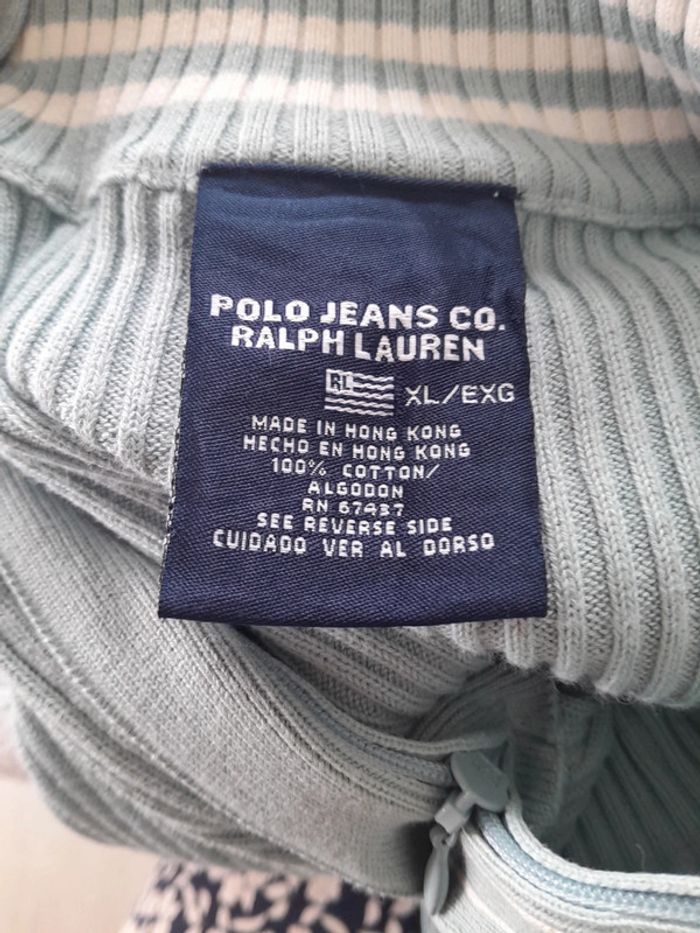Pull zip polo jeans co  Ralph Lauren - photo numéro 5