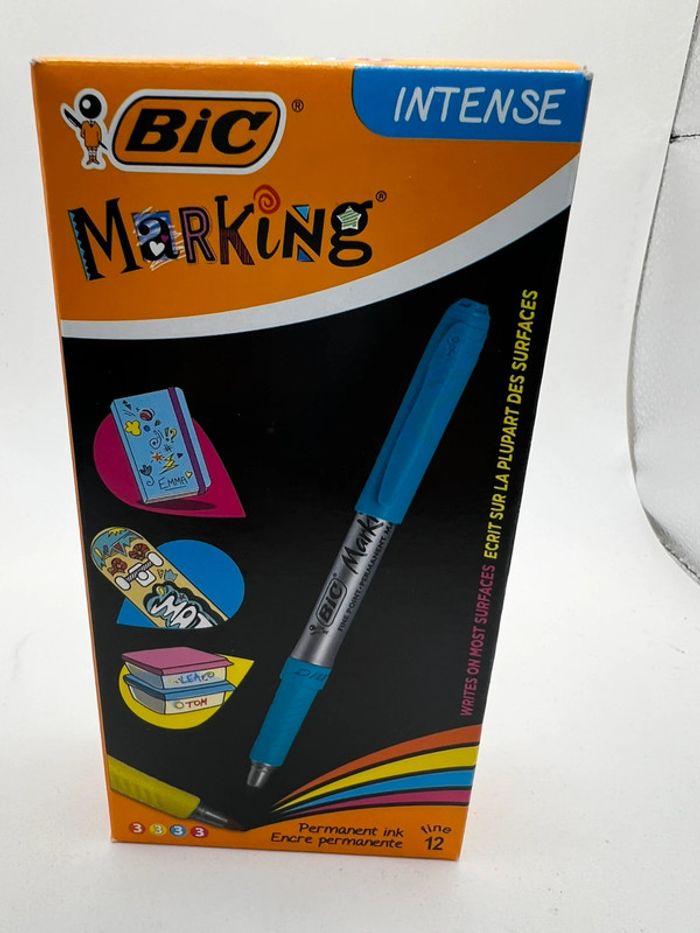 Lot 12 feutres permanents BIC Marking NEUF (Non Vinted Go) - photo numéro 2