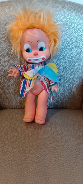 poupée clown vintage Fiba Furbacchietti