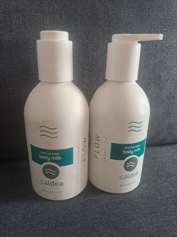 Lait corporel a eau thermal