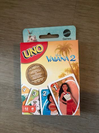 Jeu de cartes UNO Disney Vaiana