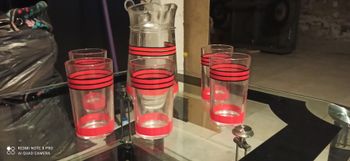 Service à jus de fruits