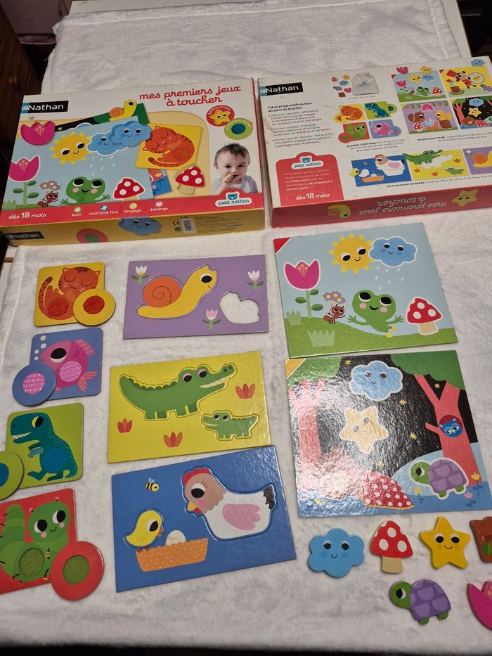 Boîte mes 1ers jeux à toucher