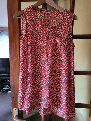 Débardeur fluide long taille 38 Promod