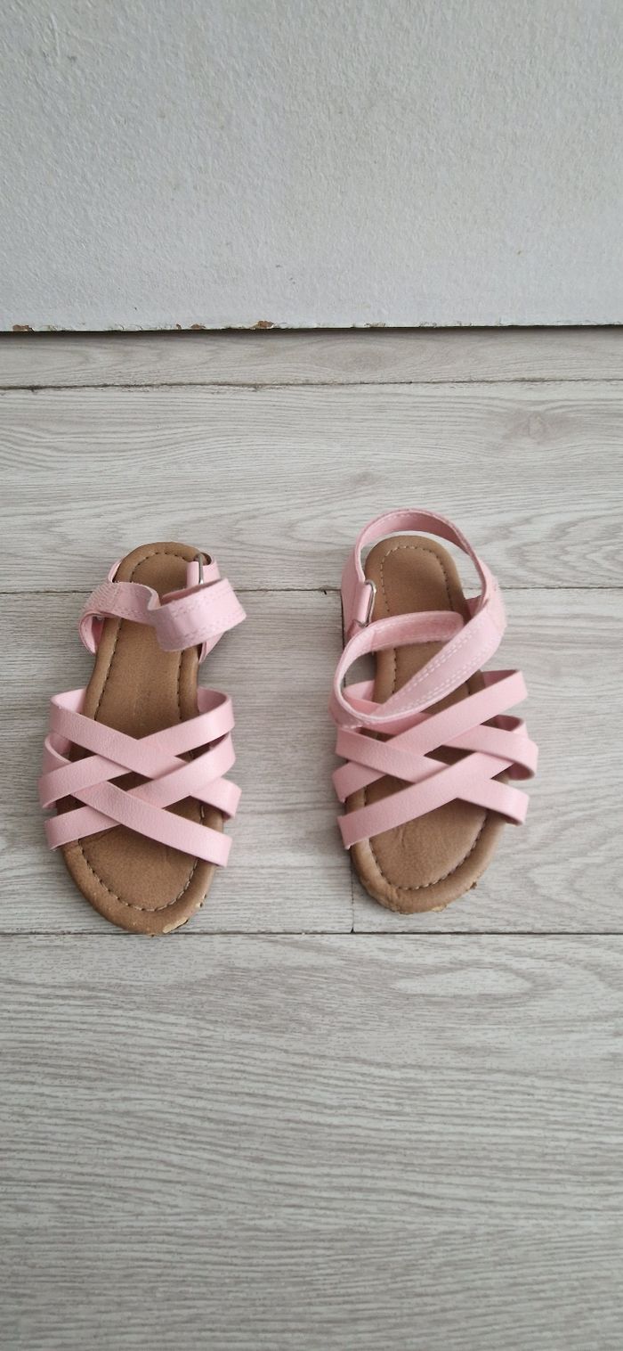 Sandales rose