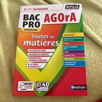 Livre révision bac agora