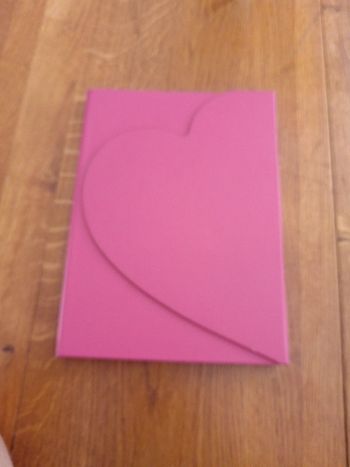 Cahier coeur