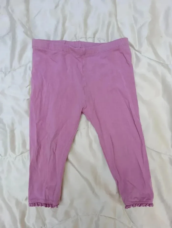 Legging rose h&m 3/4 ans