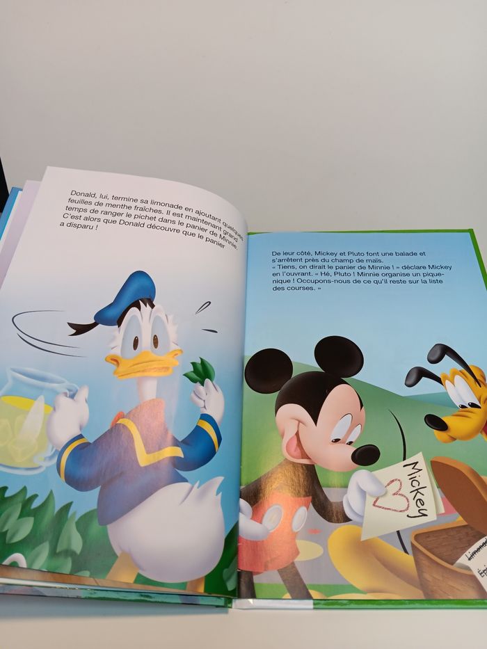 Livre Disney club du livre La maison de Mickey une journée formidable - photo numéro 5