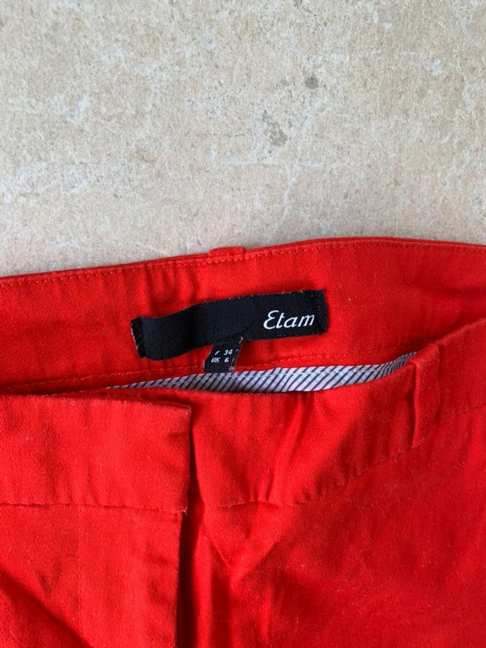 Pantalon chino rouge - photo numéro 3
